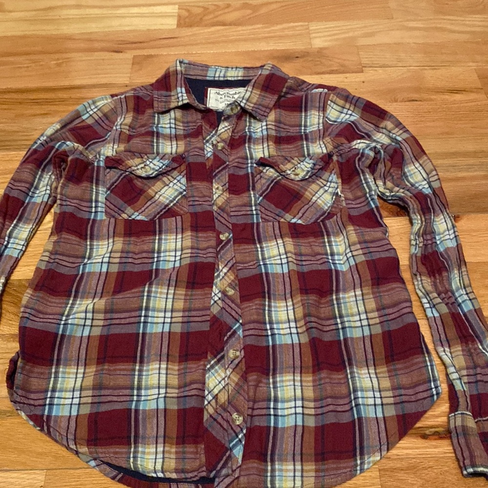 Women’s Abercrombie flannel shirt size medium